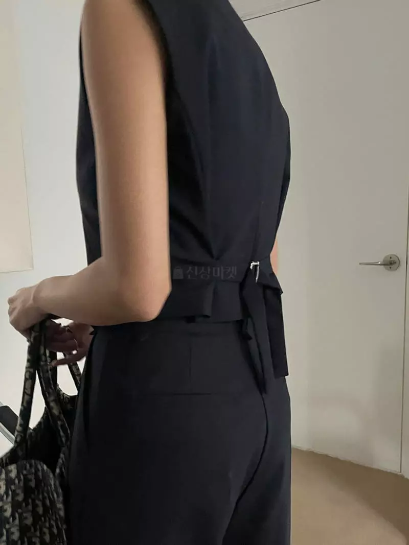 Artisover - Korean Women Fashion - #momslook - Cool Vest - 3
