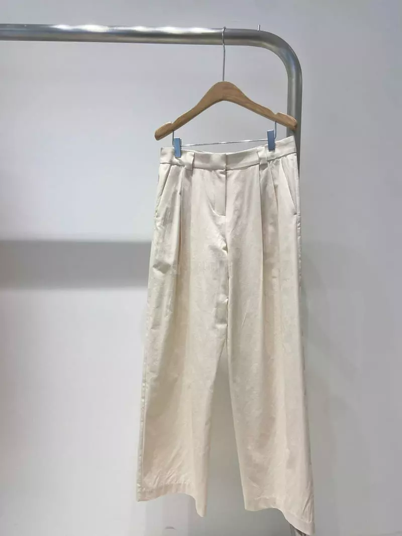 Artisover - Korean Women Fashion - #momslook - Cotton Tug Pants - 2