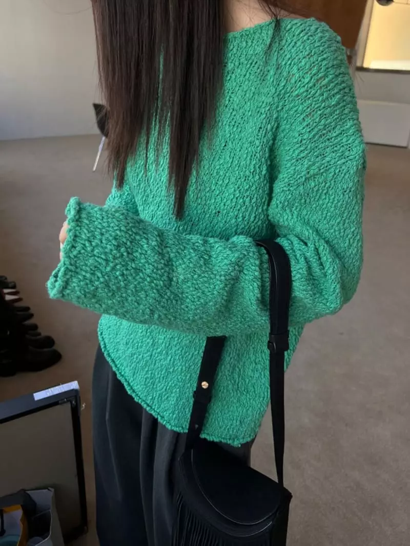 Artisover - Korean Women Fashion - #momslook - Cotton Knit