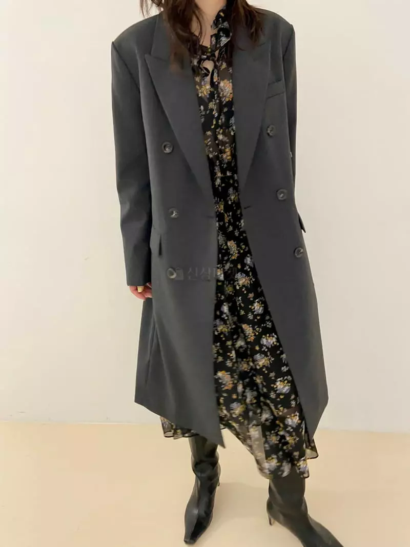 Artisover - Korean Women Fashion - #momslook - Double Long Jacket - 3