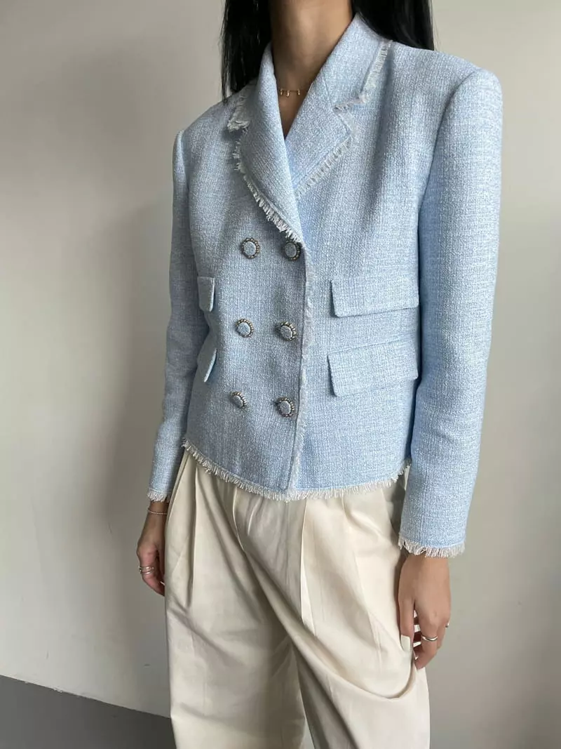 Artisover - Korean Women Fashion - #momslook - Damasca Twid Jacket - 2