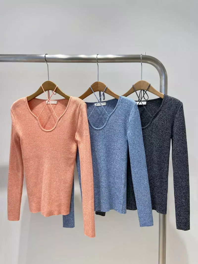 Artisover - Korean Women Fashion - #womensfashion - X String Tee - 4