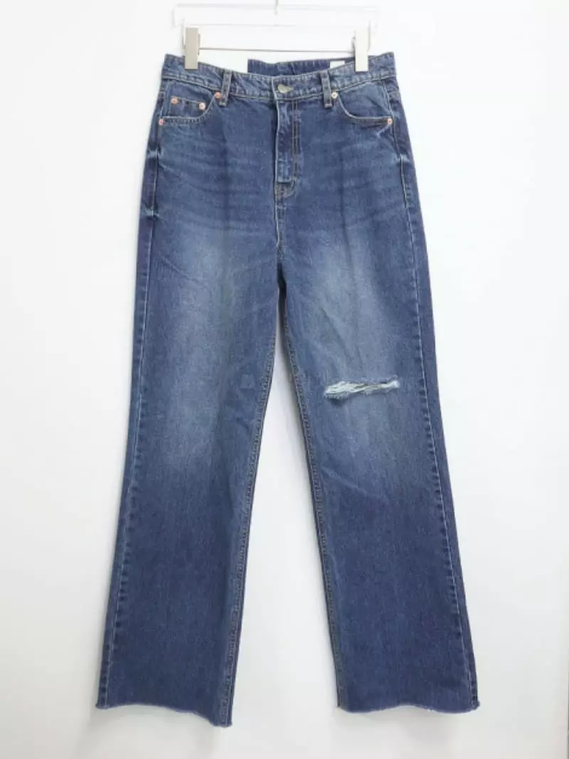 Artisover - Korean Women Fashion - #romanticstyle - Cutting Jeans - 5
