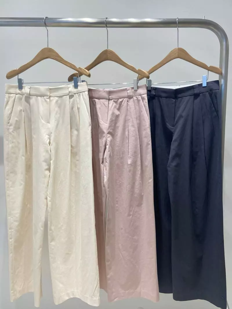 Artisover - Korean Women Fashion - #vintageinspired - Cotto Pintuck Pants - 5