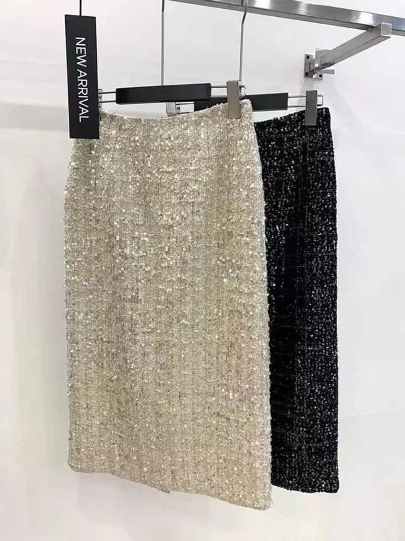 Artisover - Korean Women Fashion - #womensfashion - Spangle Skirt - 5