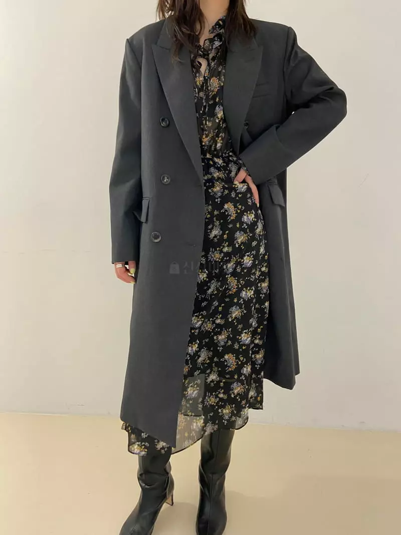 Artisover - Korean Women Fashion - #momslook - Double Long Jacket - 4