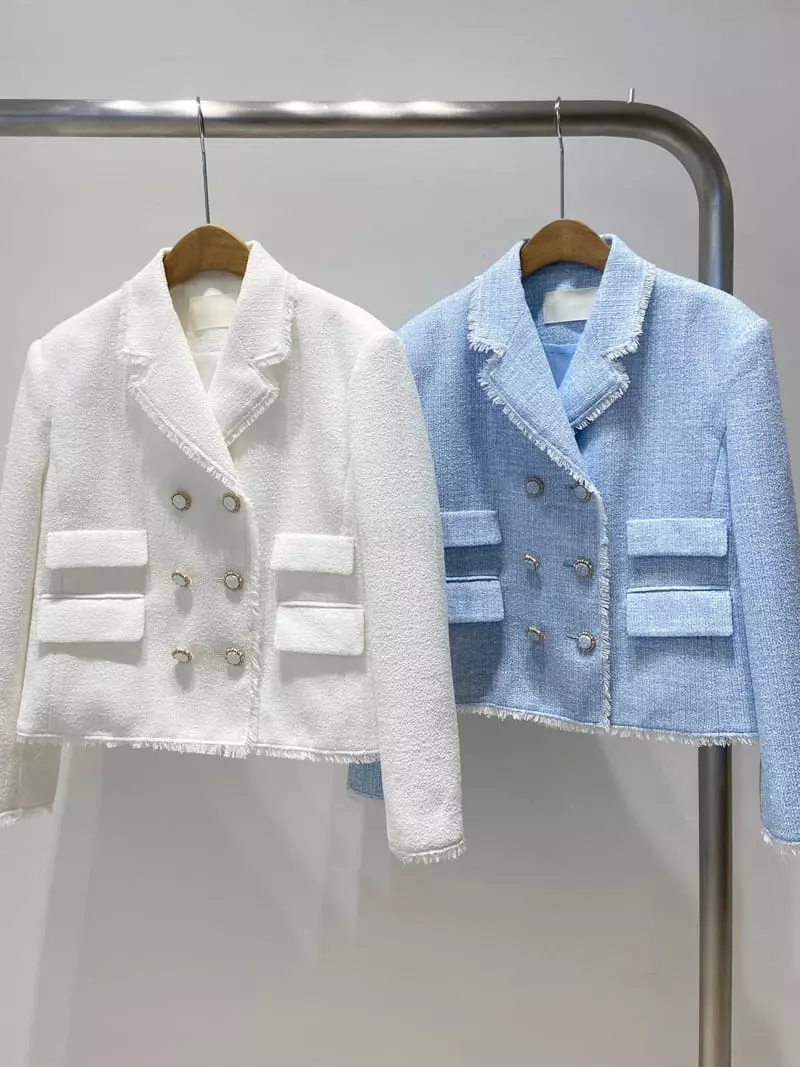 Artisover - Korean Women Fashion - #womensfashion - Damasca Twid Jacket - 5