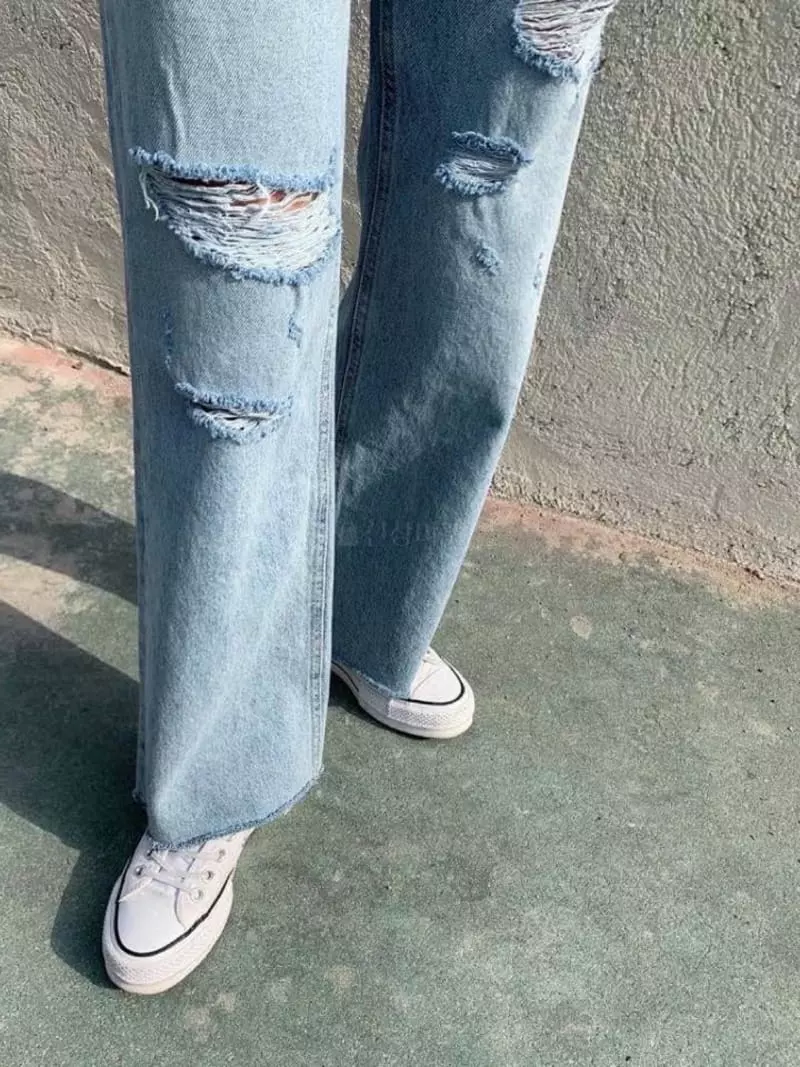 Artisover - Korean Women Fashion - #womensfashion - Vintage Jeans - 5