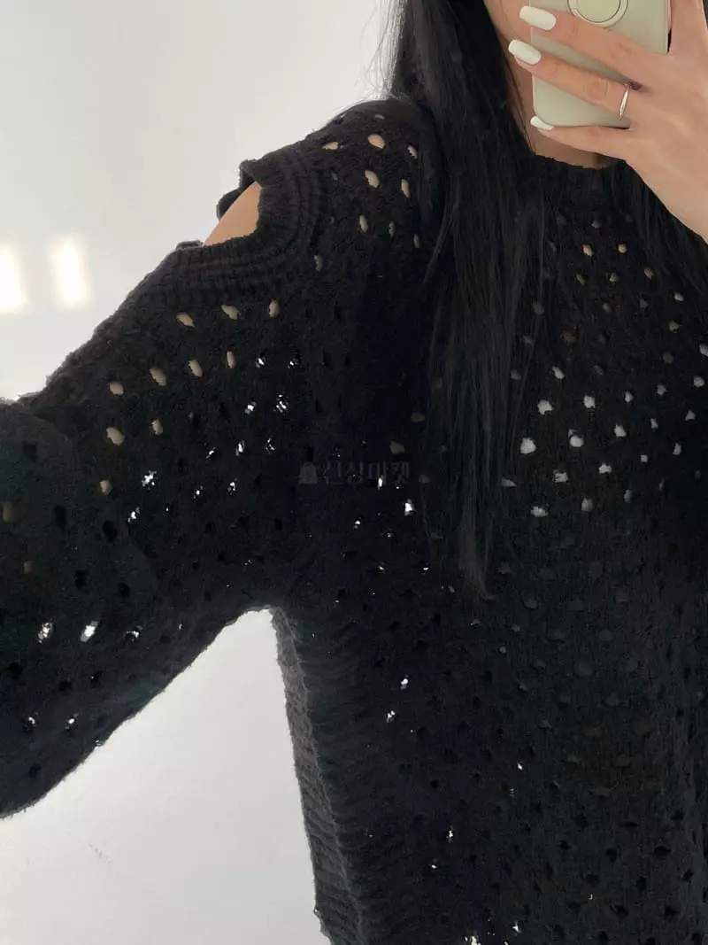 Artisover - Korean Women Fashion - #momslook - Slit Knit - 4
