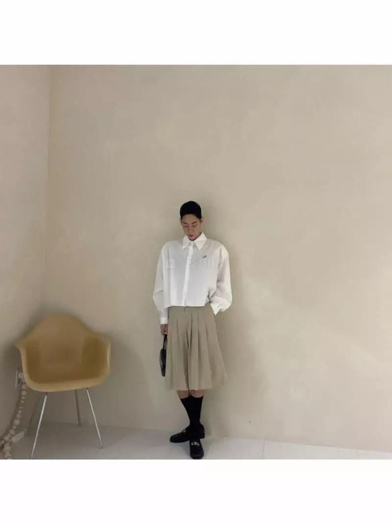 Auver_Fit - Korean Women Fashion - #shopsmall - Wrinkle Skirt Shorts - 2