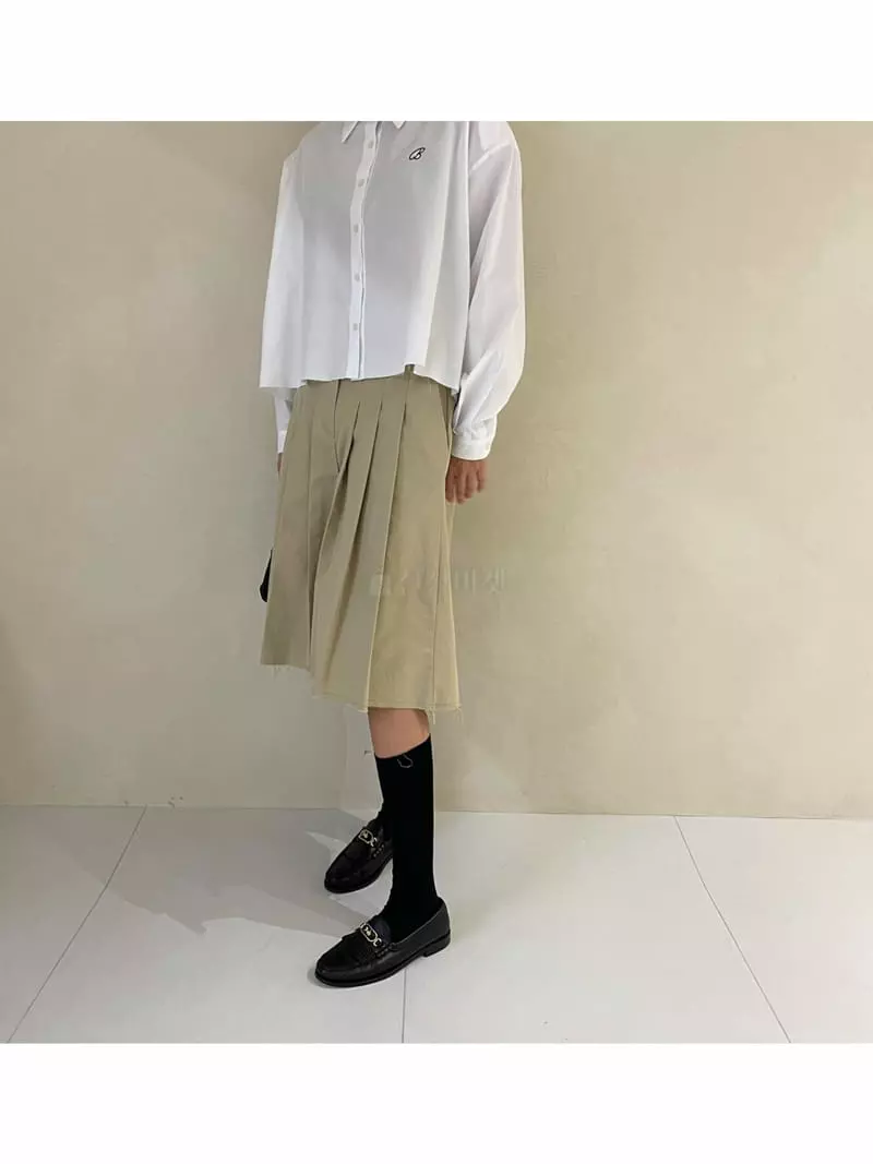 Auver_Fit - Korean Women Fashion - #thatsdarling - Wrinkle Skirt Shorts - 3