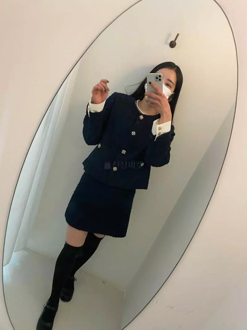 Ave29 - Korean Women Fashion - #womensfashion - Twid Mini Skirt - 4