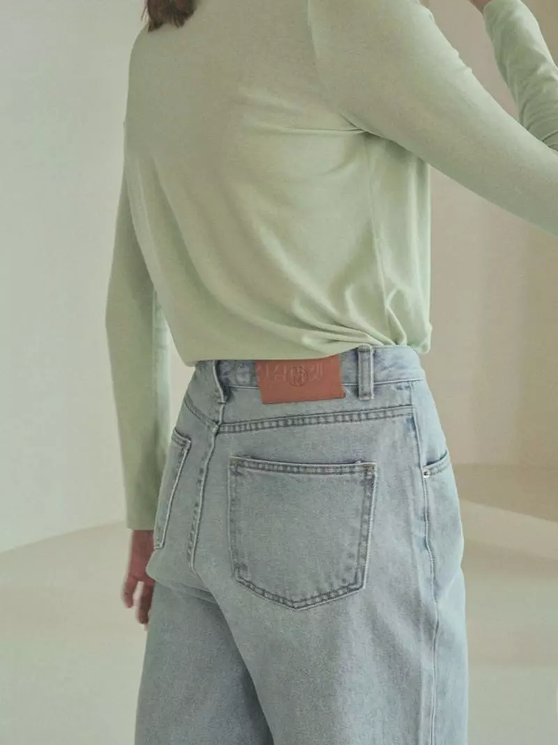 Ave29 - Korean Women Fashion - #momslook - Low Wide Pants - 2