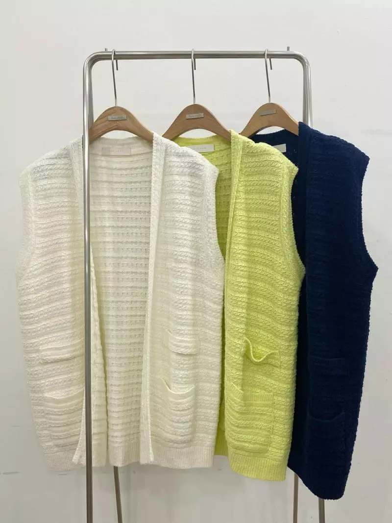 Ave29 - Korean Women Fashion - #momslook - The Cashmere Vest - 3