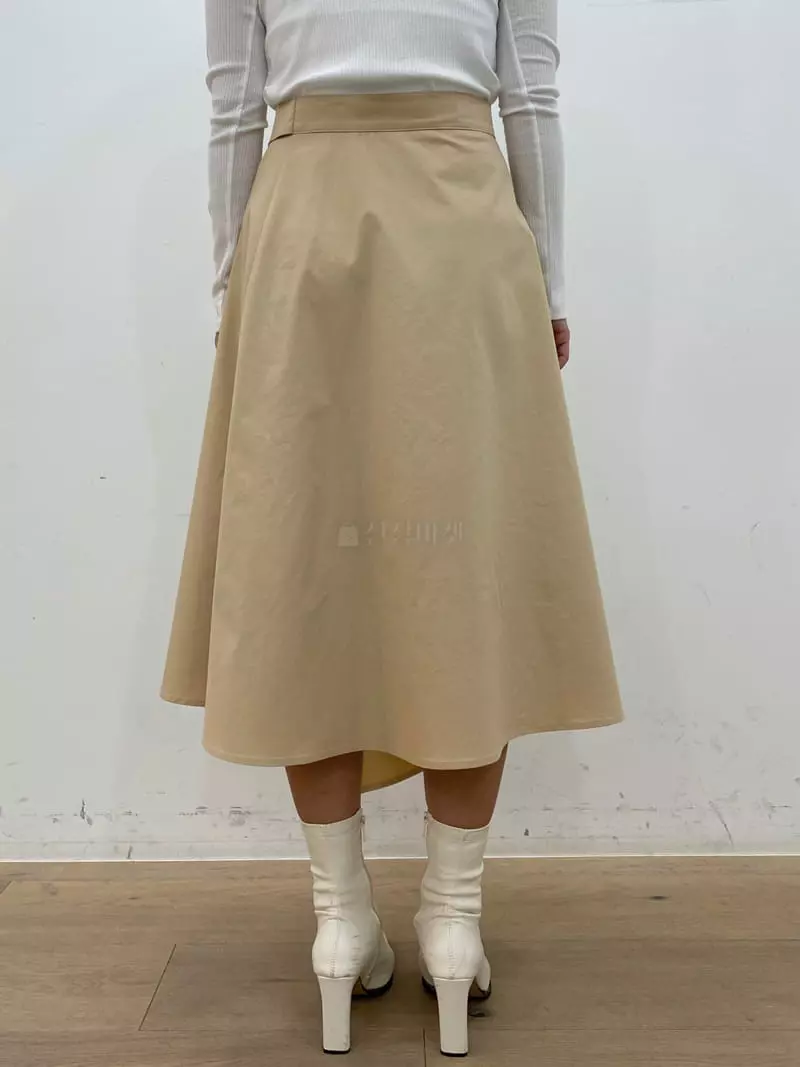 Ave29 - Korean Women Fashion - #womensfashion - Unbalance Skirt - 4
