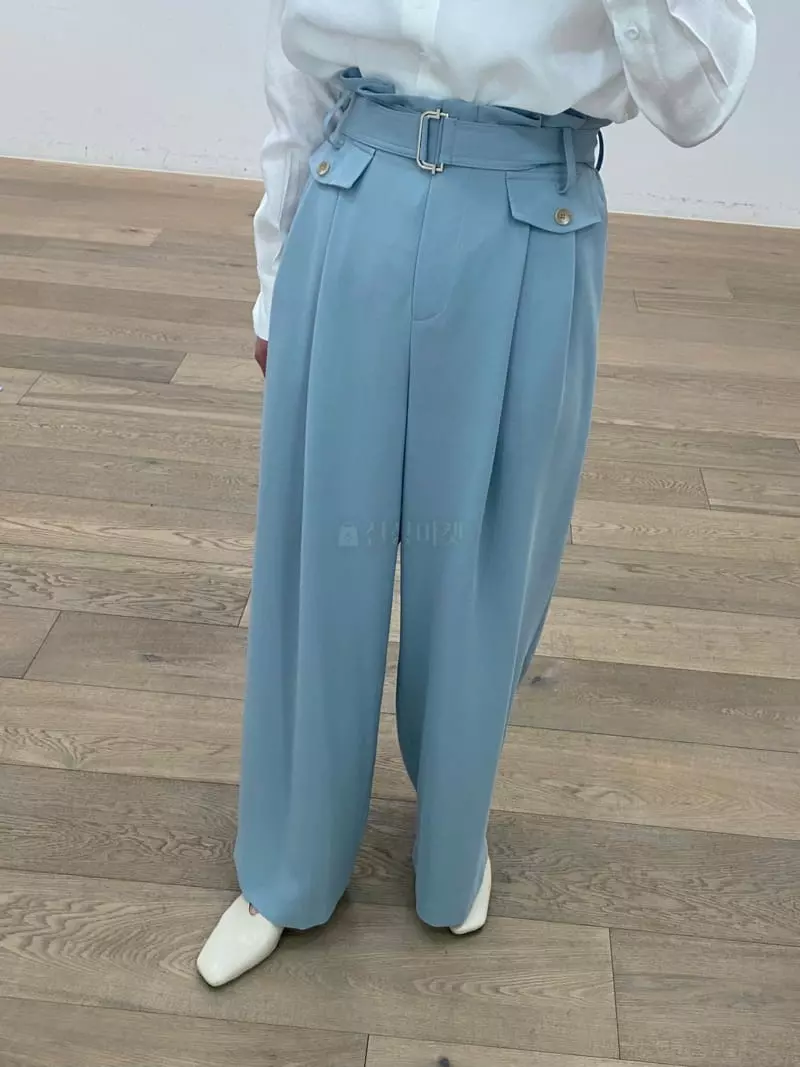 Ave29 - Korean Women Fashion - #thelittlethings - Two Tuck Banding Pants - 2