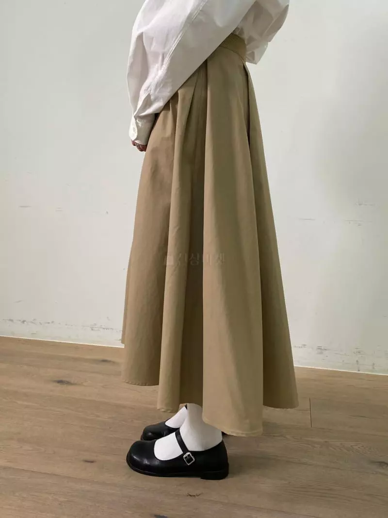 Ave29 - Korean Women Fashion - #womensfashion - Volume Plare Skirt - 3