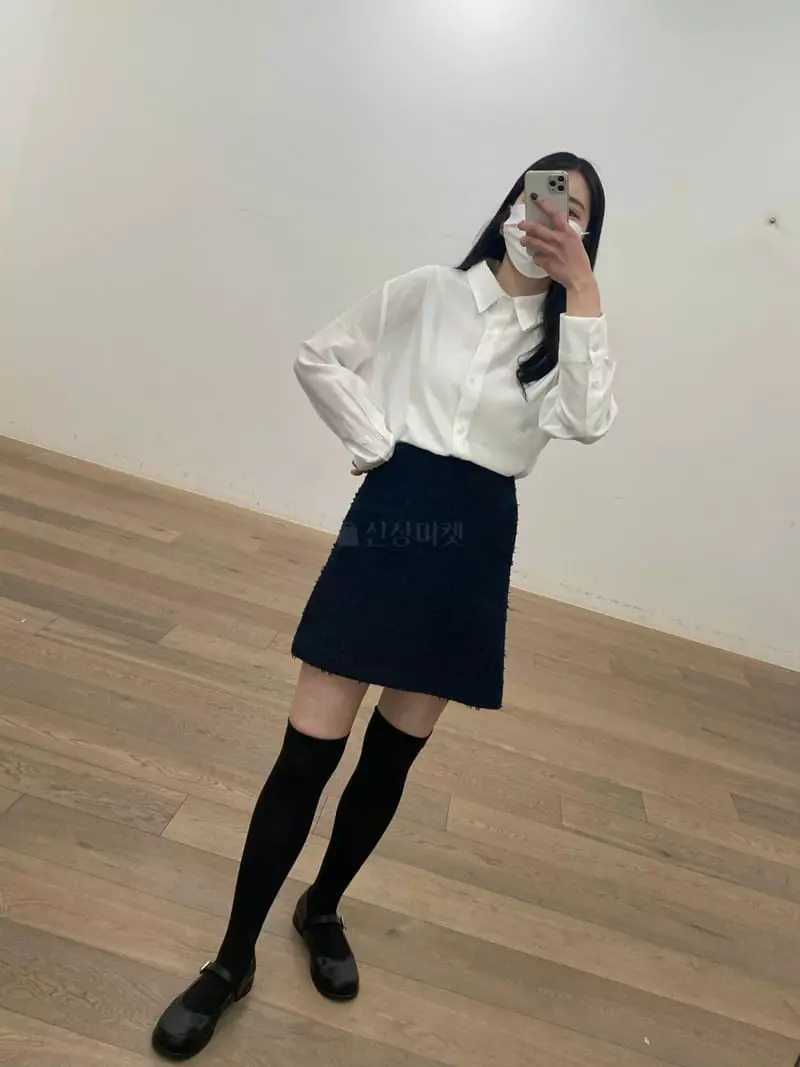 Ave29 - Korean Women Fashion - #womensfashion - Twid Mini Skirt