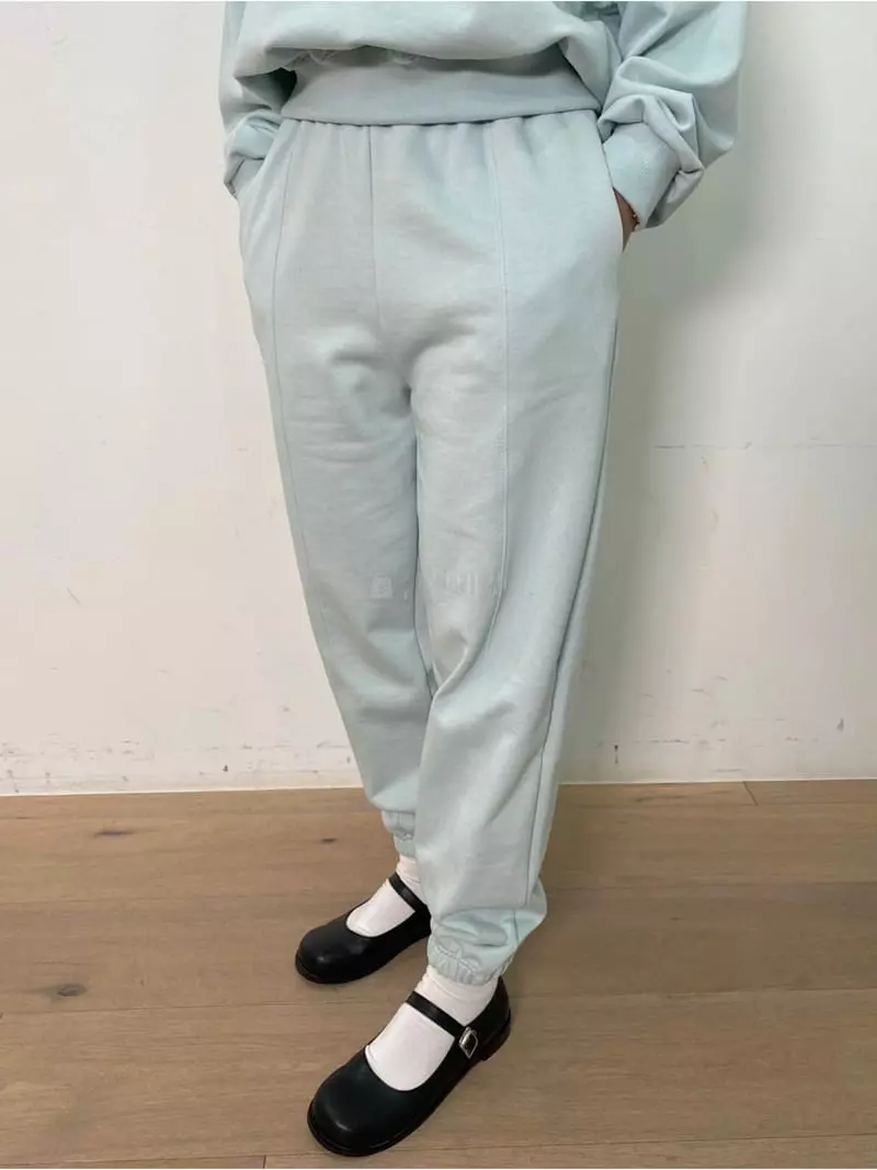 Ave29 - Korean Women Fashion - #womensfashion - Slit Jogger Pants