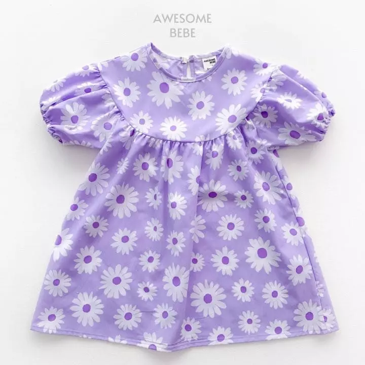Awesome Bebe - Korean Children Fashion - #Kfashion4kids - Summer Daisy One-piece - 2