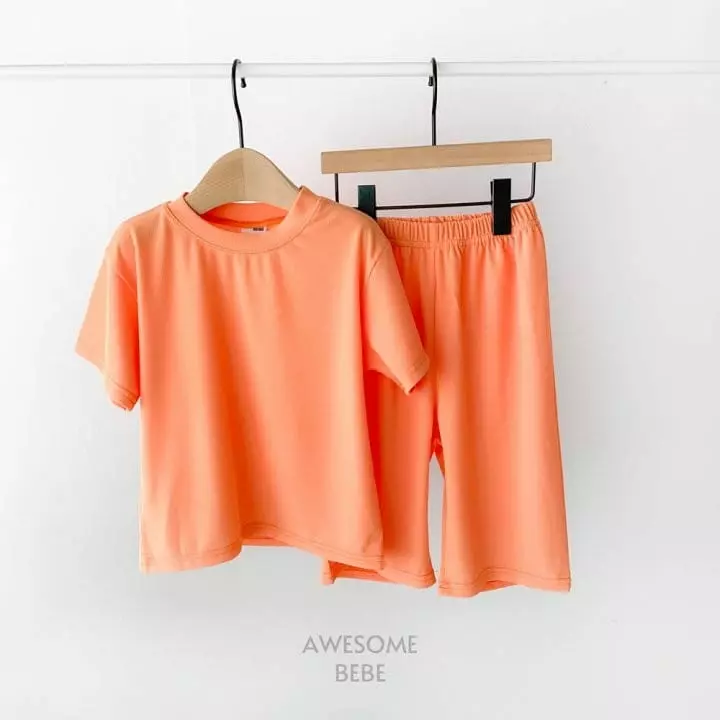 Awesome Bebe - Korean Children Fashion - #kidsstore - Pleats Top Bottom Set - 6
