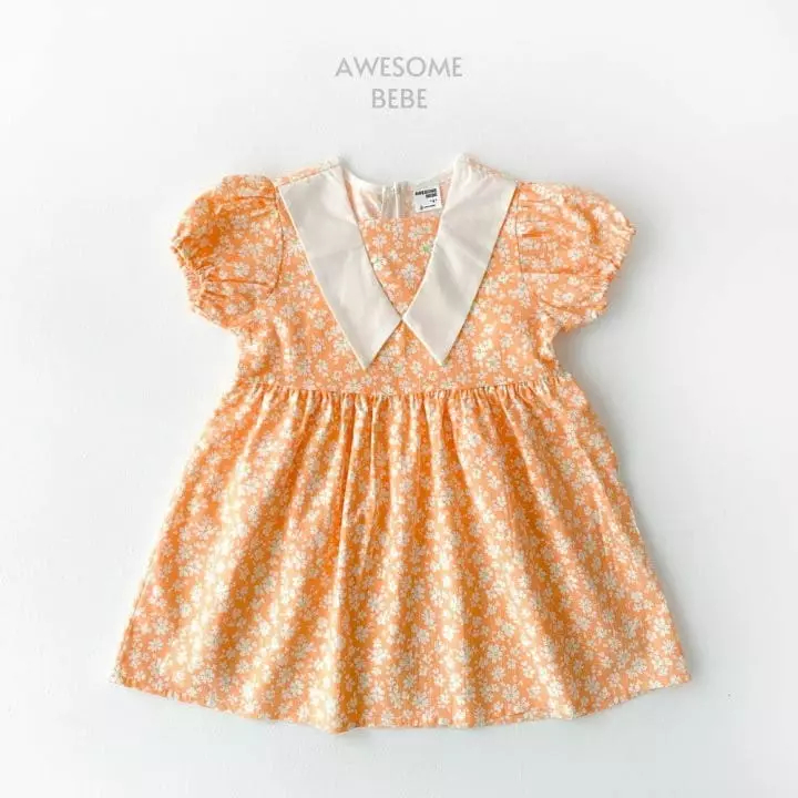 Awesome Bebe - Korean Children Fashion - #kidsstore - Small Flower One-piece