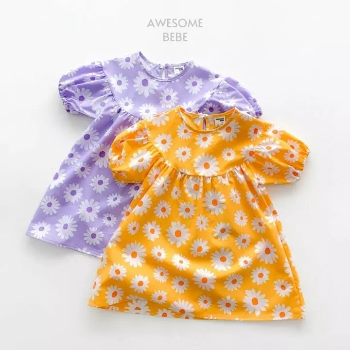Awesome Bebe - Korean Children Fashion - #minifashionista - Summer Daisy One-piece - 5