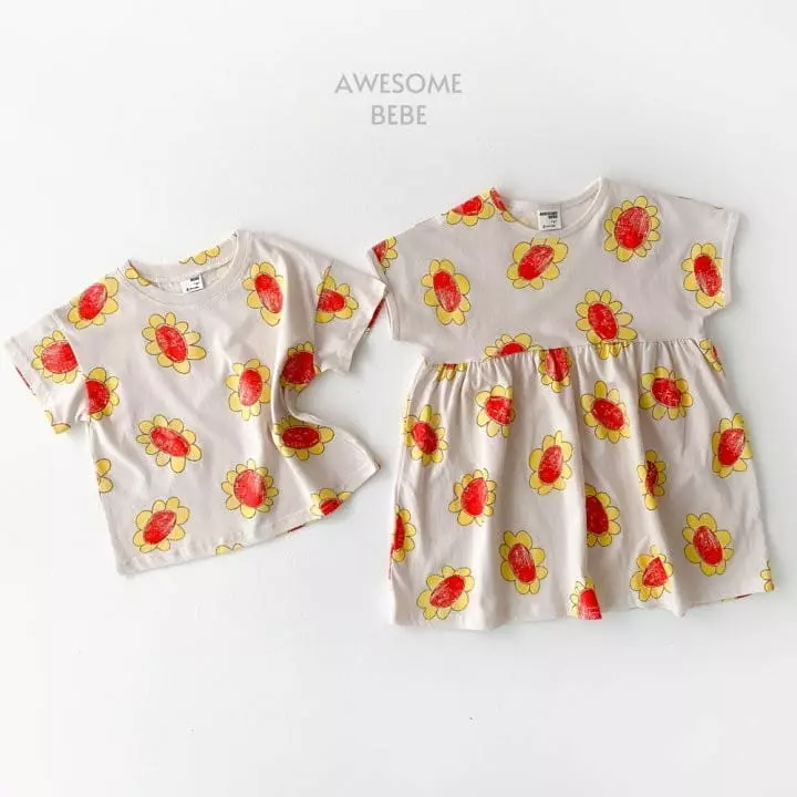 Awesome Bebe - Korean Children Fashion - #prettylittlegirls - Sun Flower One-piece - 10