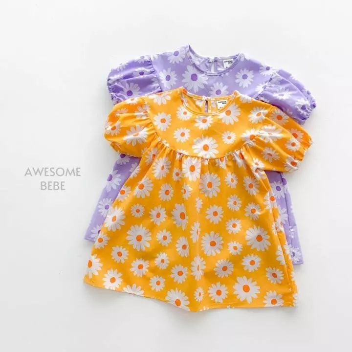 Awesome Bebe - Korean Children Fashion - #prettylittlegirls - Summer Daisy One-piece - 6
