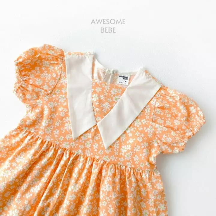 Awesome Bebe - Korean Children Fashion - #stylishchildhood - Small Flower One-piece - 10