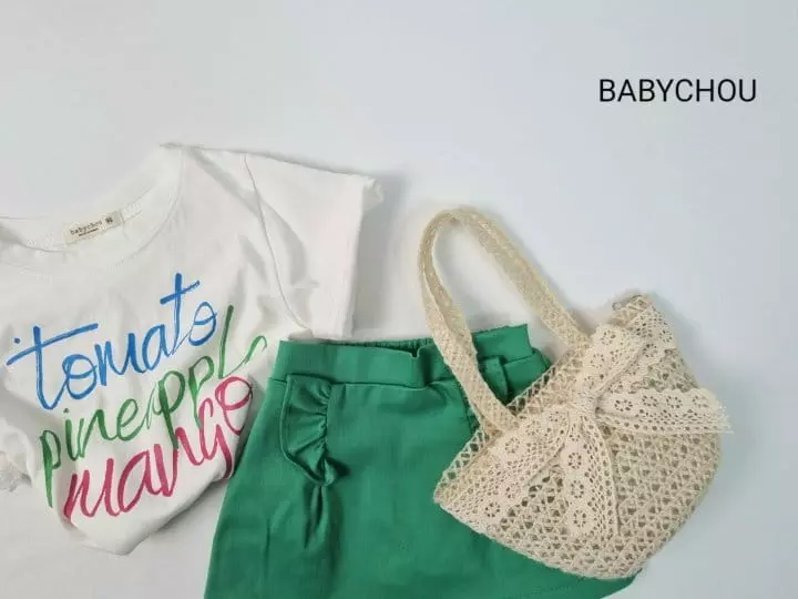 Babychou - Korean Children Fashion - #childofig - Mango Tee - 3