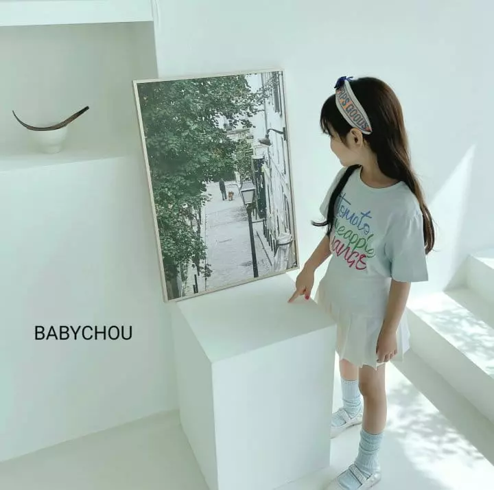 Babychou - Korean Children Fashion - #kidsstore - Mango Tee - 9