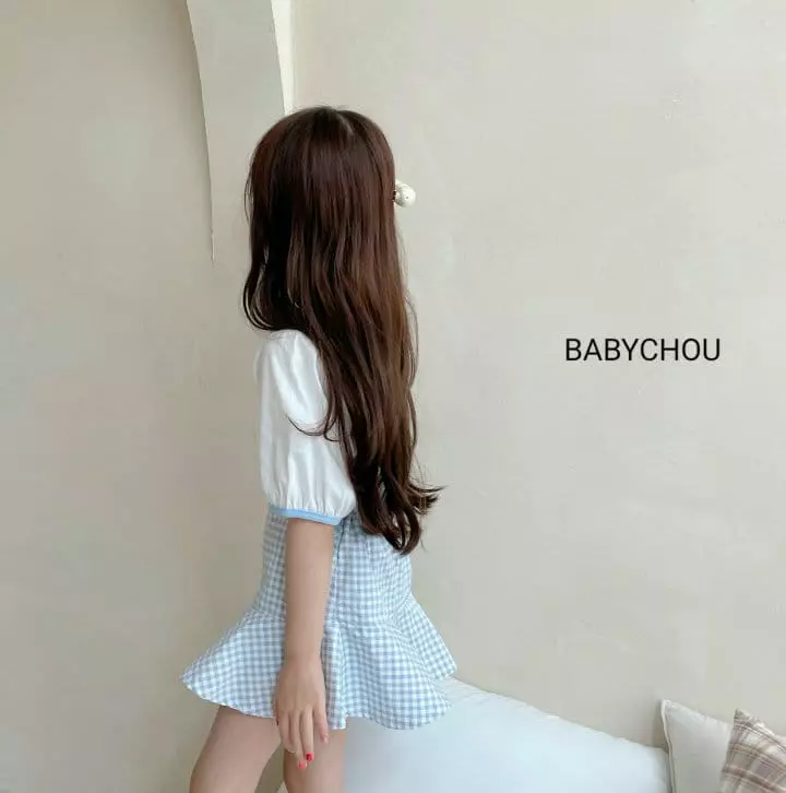 Babychou - Korean Children Fashion - #kidzfashiontrend - Marine Tee - 6