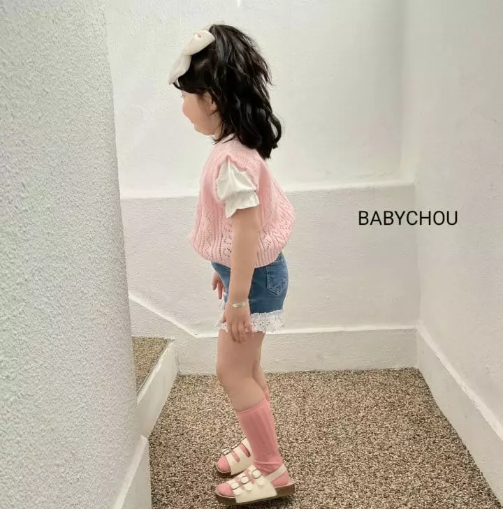 Babychou - Korean Children Fashion - #magicofchildhood - Lace Shorts - 10