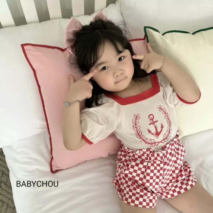 Babychou - Korean Children Fashion - #minifashionista - Marine Tee - 10