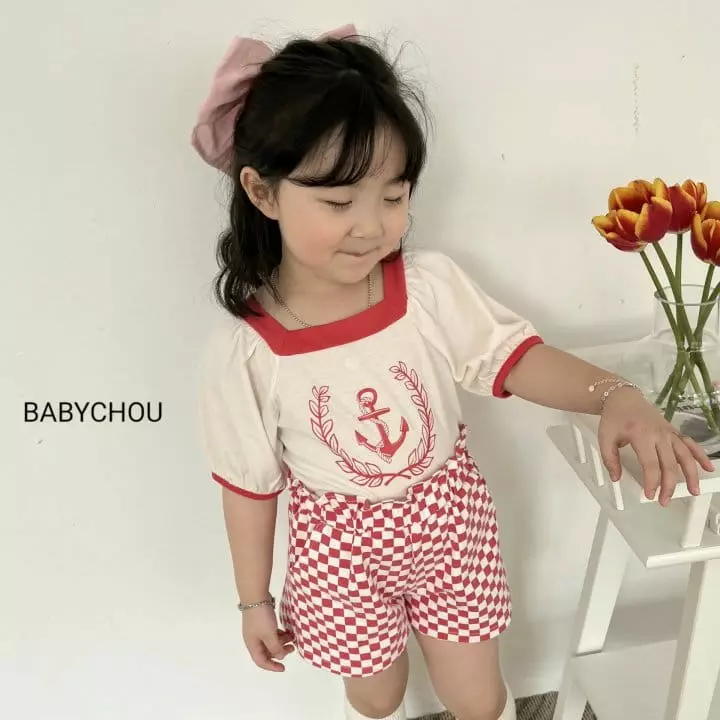 Babychou - Korean Children Fashion - #prettylittlegirls - Marine Tee - 11