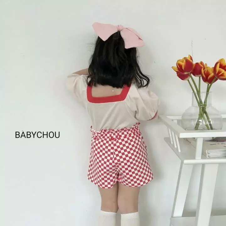Babychou - Korean Children Fashion - #todddlerfashion - Marine Tee - 12