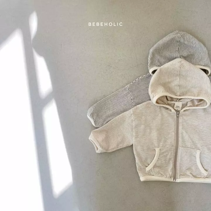 Bebe Holic - Korean Baby Fashion - #babyboutique - Bebe Hoody Zip-up - 8