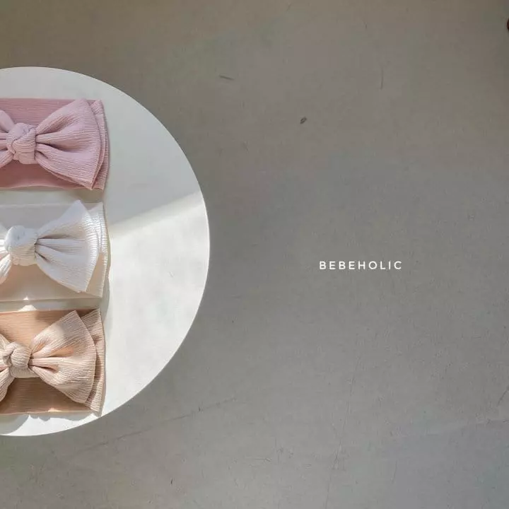 Bebe Holic - Korean Baby Fashion - #babyboutique - Big Ribbon Hairband - 3