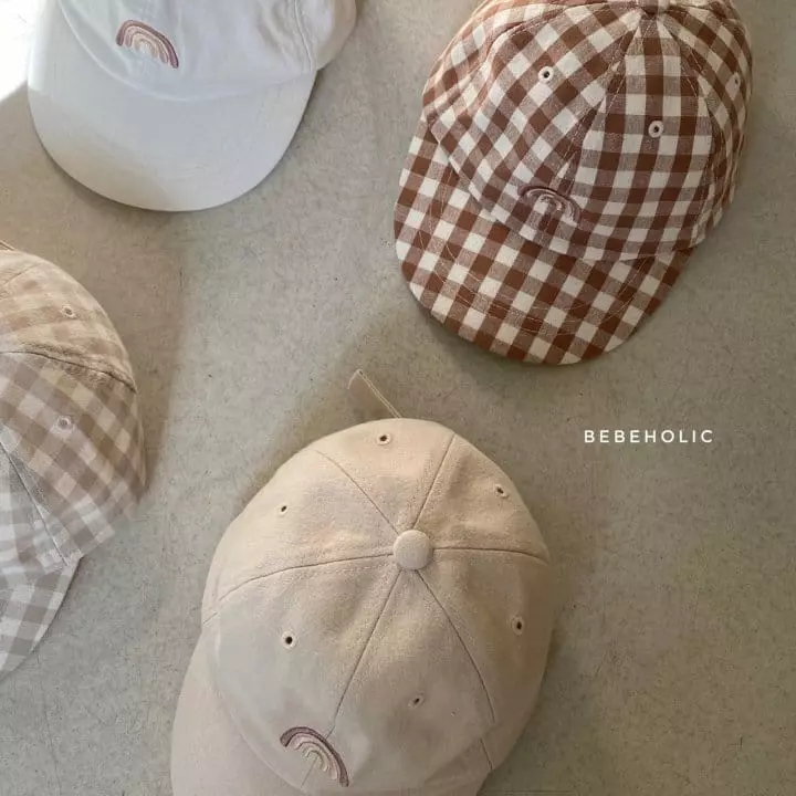 Bebe Holic - Korean Baby Fashion - #babyboutique - Rainbow Baseball Cap - 2
