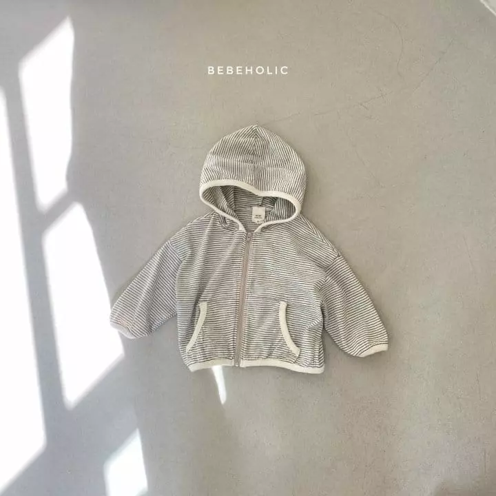 Bebe Holic - Korean Baby Fashion - #babyboutiqueclothing - Bebe Hoody Zip-up - 9