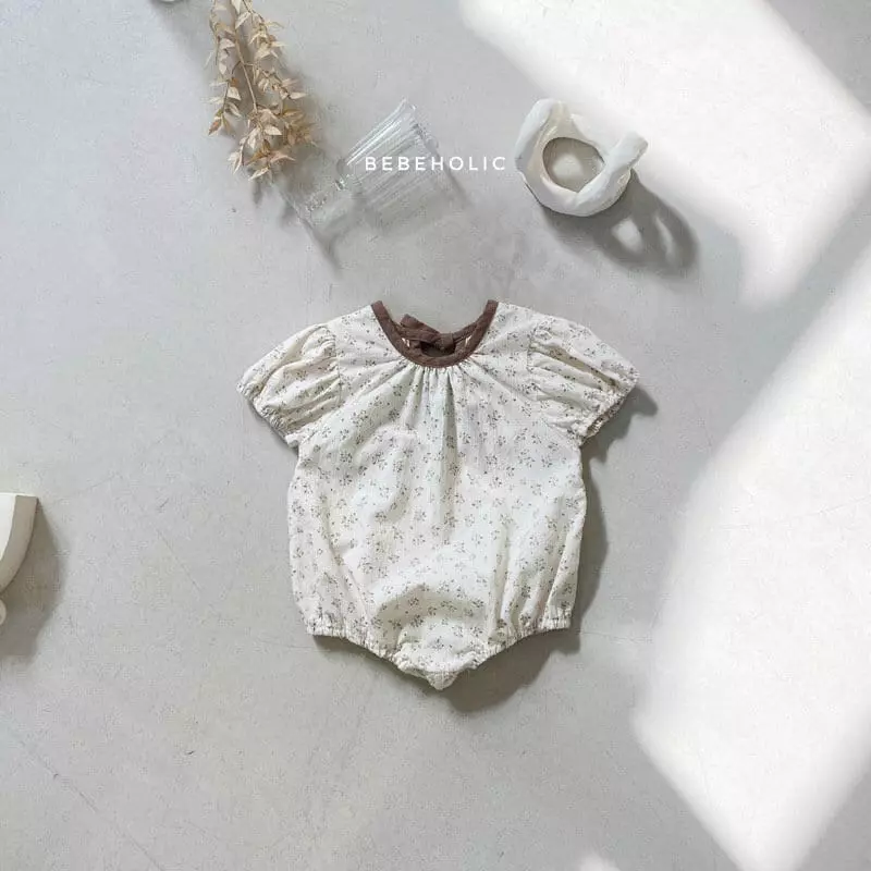 Bebe Holic - Korean Baby Fashion - #babyboutiqueclothing - Small Flower Bodysuit - 10