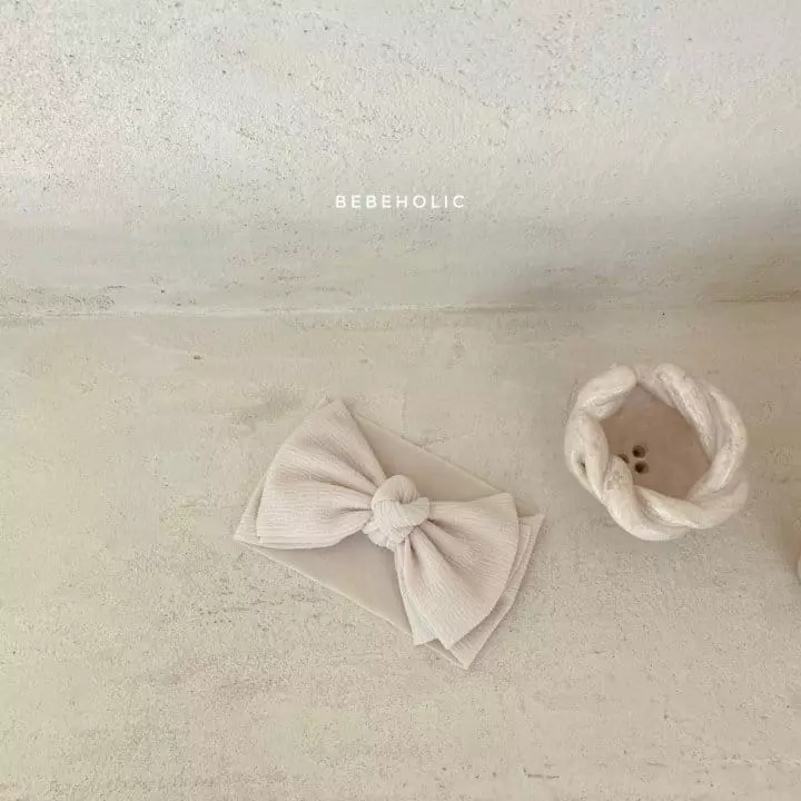 Bebe Holic - Korean Baby Fashion - #babyfashion - Big Ribbon Hairband - 6