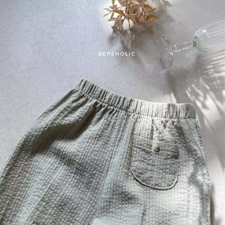 Bebe Holic - Korean Baby Fashion - #babyclothing - Pocket Pants - 4