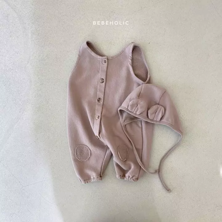 Bebe Holic - Korean Baby Fashion - #babyfever - Bibi Bodysuit with Bonnet - 9