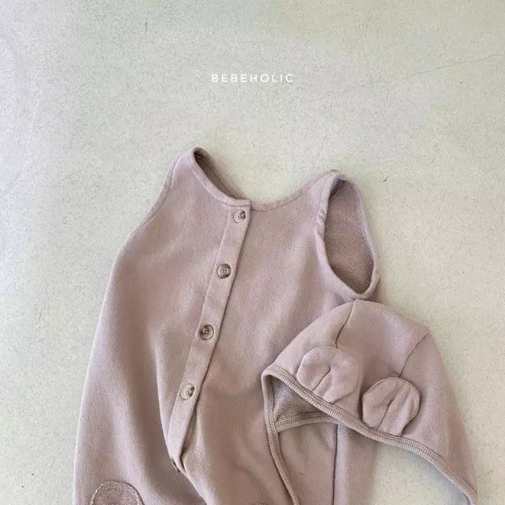 Bebe Holic - Korean Baby Fashion - #babygirlfashion - Bibi Bodysuit with Bonnet - 10