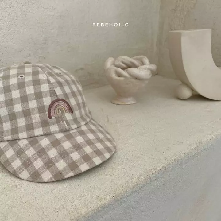 Bebe Holic - Korean Baby Fashion - #babygirlfashion - Rainbow Baseball Cap - 7