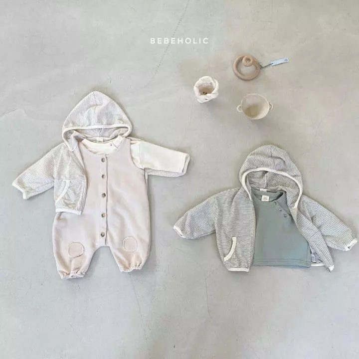 Bebe Holic - Korean Baby Fashion - #babyootd - Bebe Hoody Zip-up