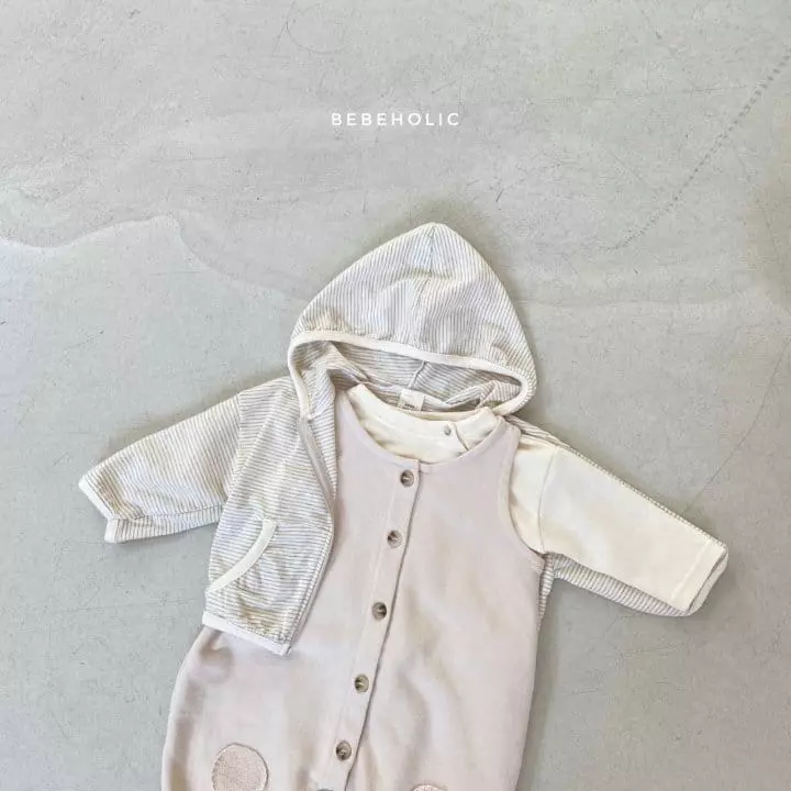 Bebe Holic - Korean Baby Fashion - #babyoutfit - Bebe Hoody Zip-up - 2