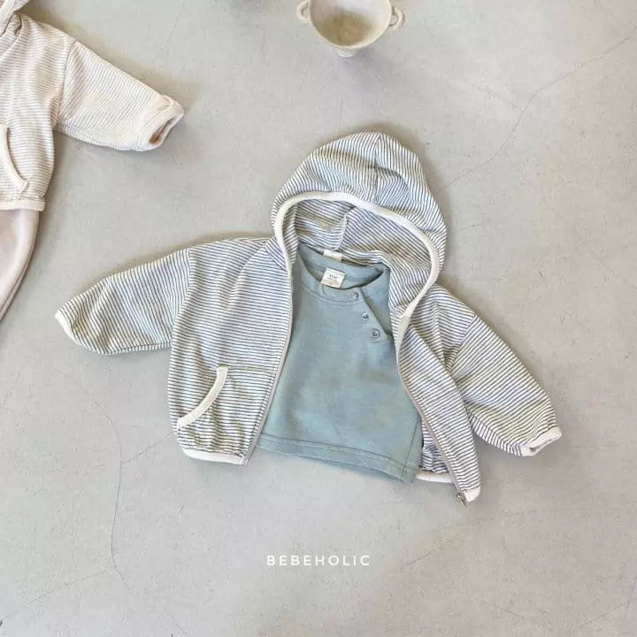 Bebe Holic - Korean Baby Fashion - #babyoutfit - Bebe Hoody Zip-up - 3